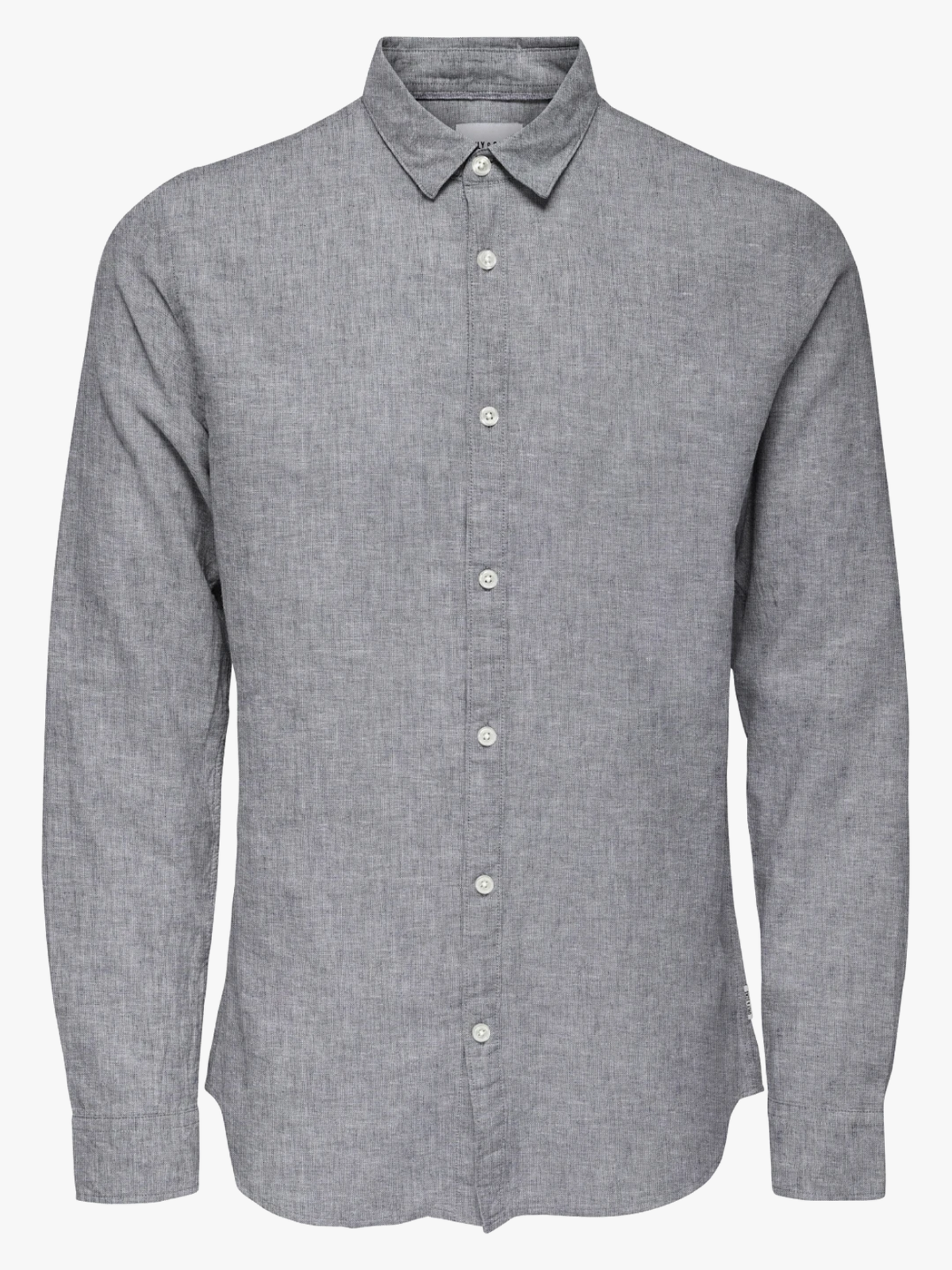 Caiden Long Sleeve Solid Linen Shirt