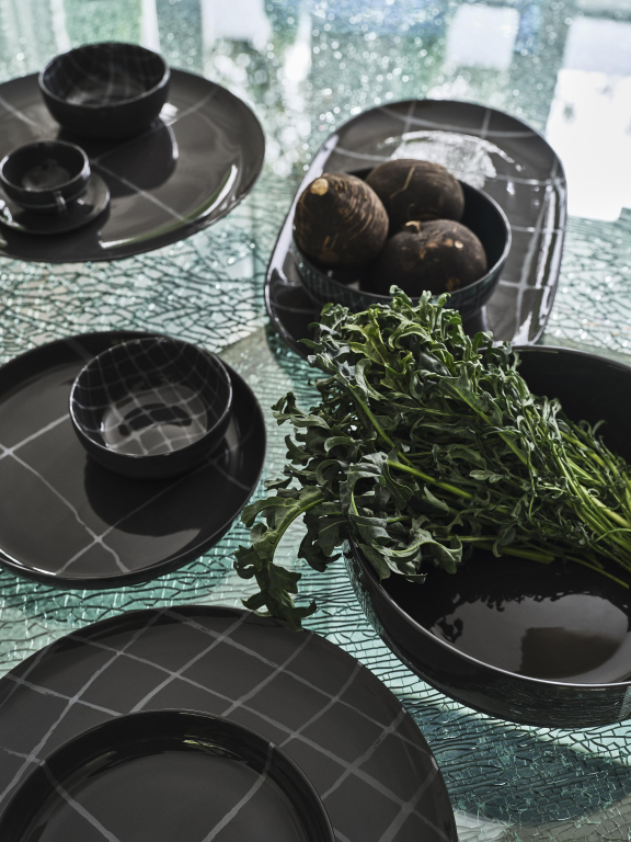 Serax Zuma by Kelly Wearstler dinerbord Ø23 set van 2 Salt