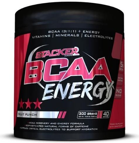 Stacker 2 BCAA Energy - 300 gram - 40 serving - Lemon