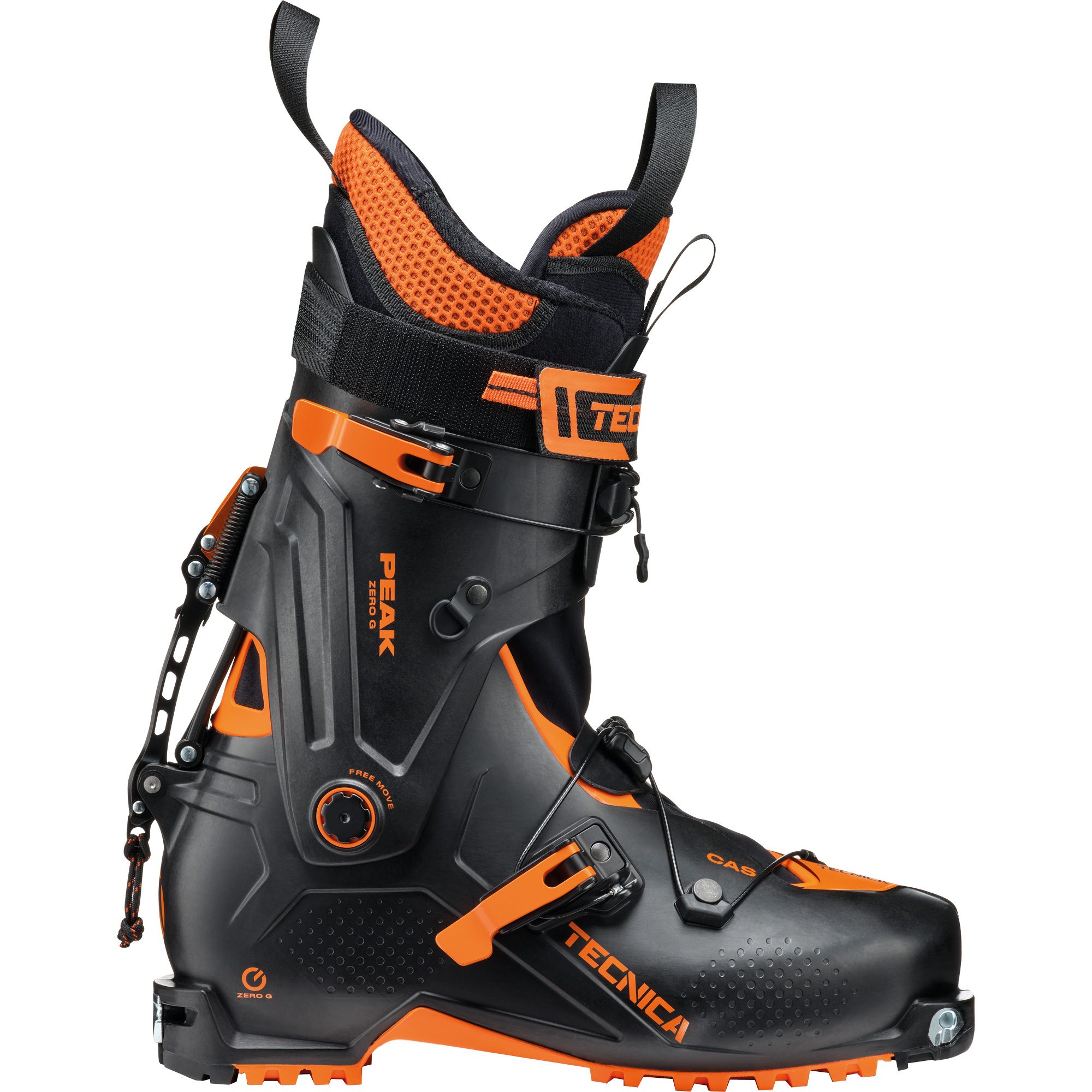 Tecnica Zero G Peak Touren Skischuhe Herren black orange