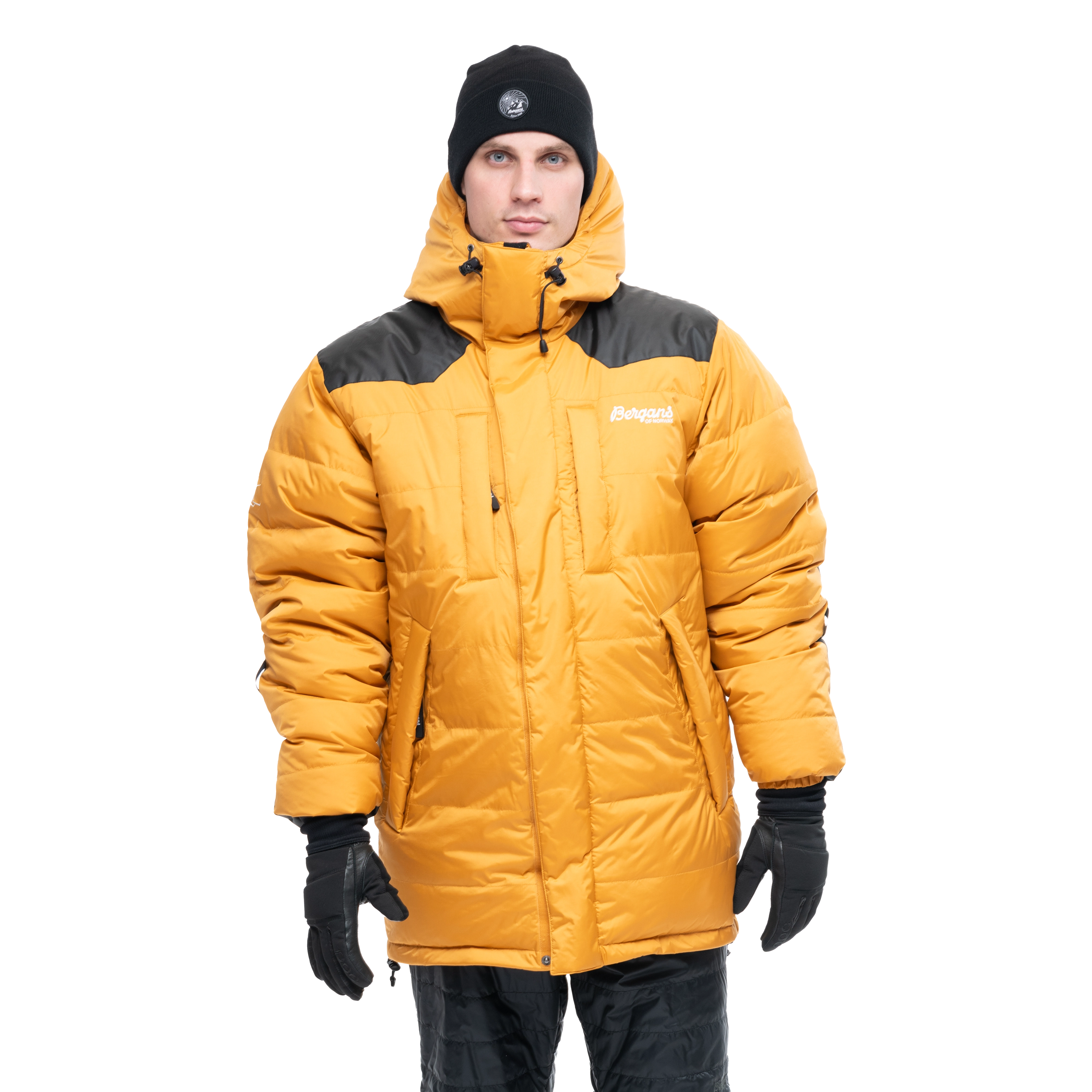 Expedition Down Unisex Parka Arctic Ocean Yellow / Black
