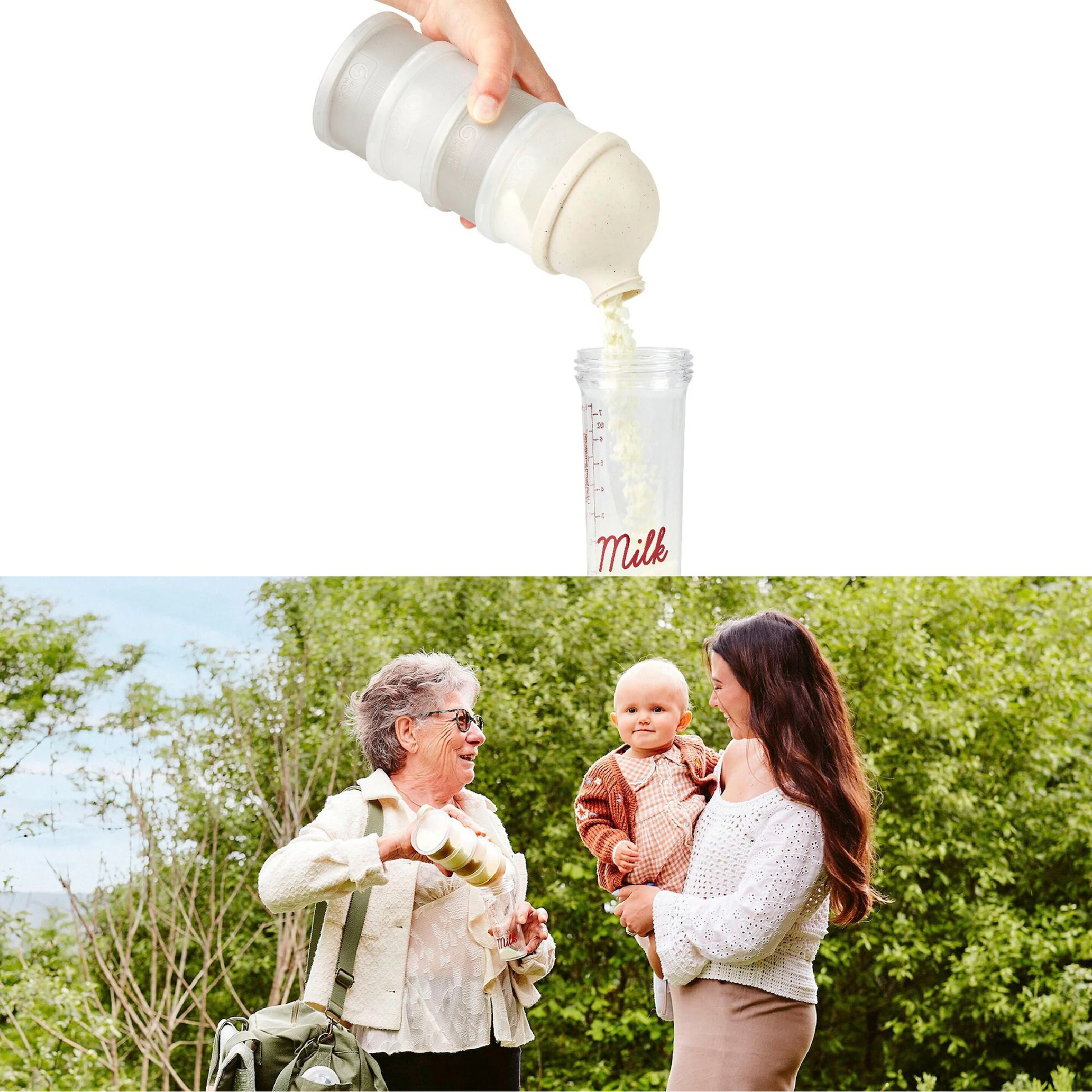 Babymoov Milchpulver-Portionierer beige