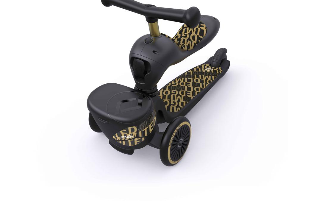 Highwaykick 1 Gold/SchwarzKinderroller