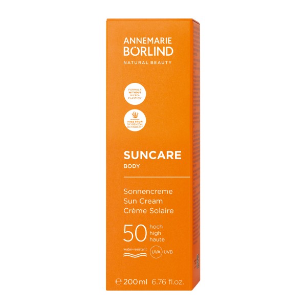 ANNEMARIE BÖRLIND SUN CARE BODY Sonnencreme LSF 50 200ml