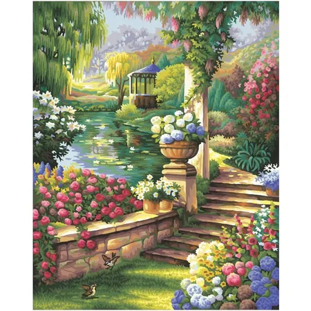 Schipper Malen nach Zahlen - Gartenparadies