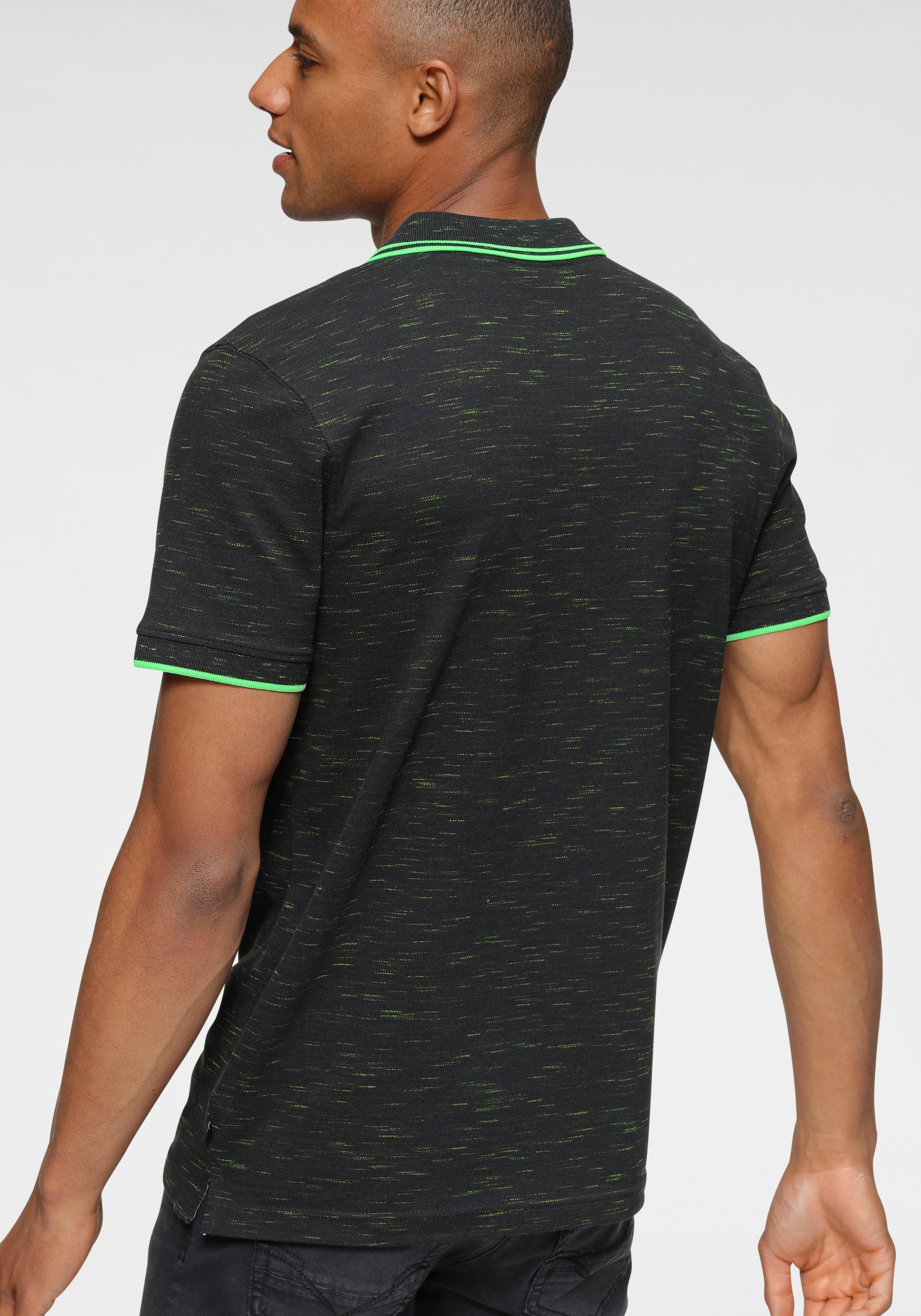 H.I.S Poloshirt , kurzärmelig,  schmal geschnitten,  mit Polokragen