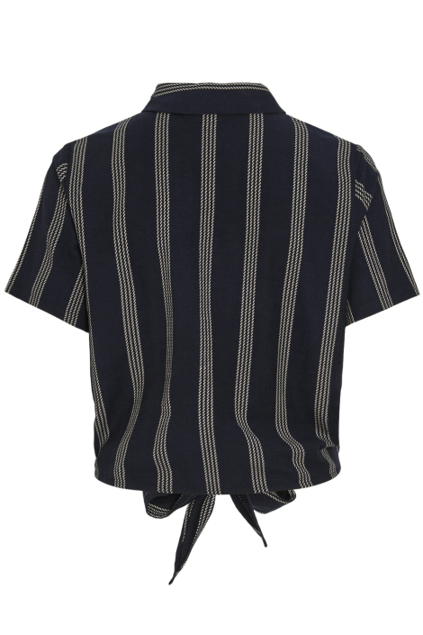 Vila blauwe dames blouse