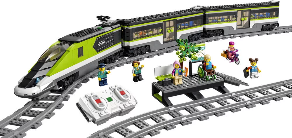 LEGO®CITY 60337 - LE TRAIN DE VOYAGEURS A GRANDE VITESSE