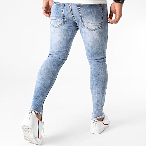 Jean Super Skinny Fit LB054-AH2 Bleu Wash