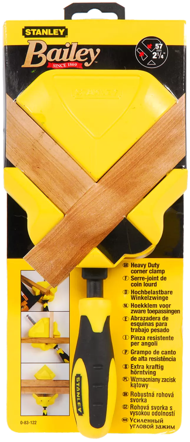 Stanley 0-83-122 Bailey hoekklem