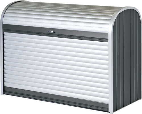 Biohort StoreMax 190 bakken opbergbox, 190x97x136 cm, donkergrijs metallic
