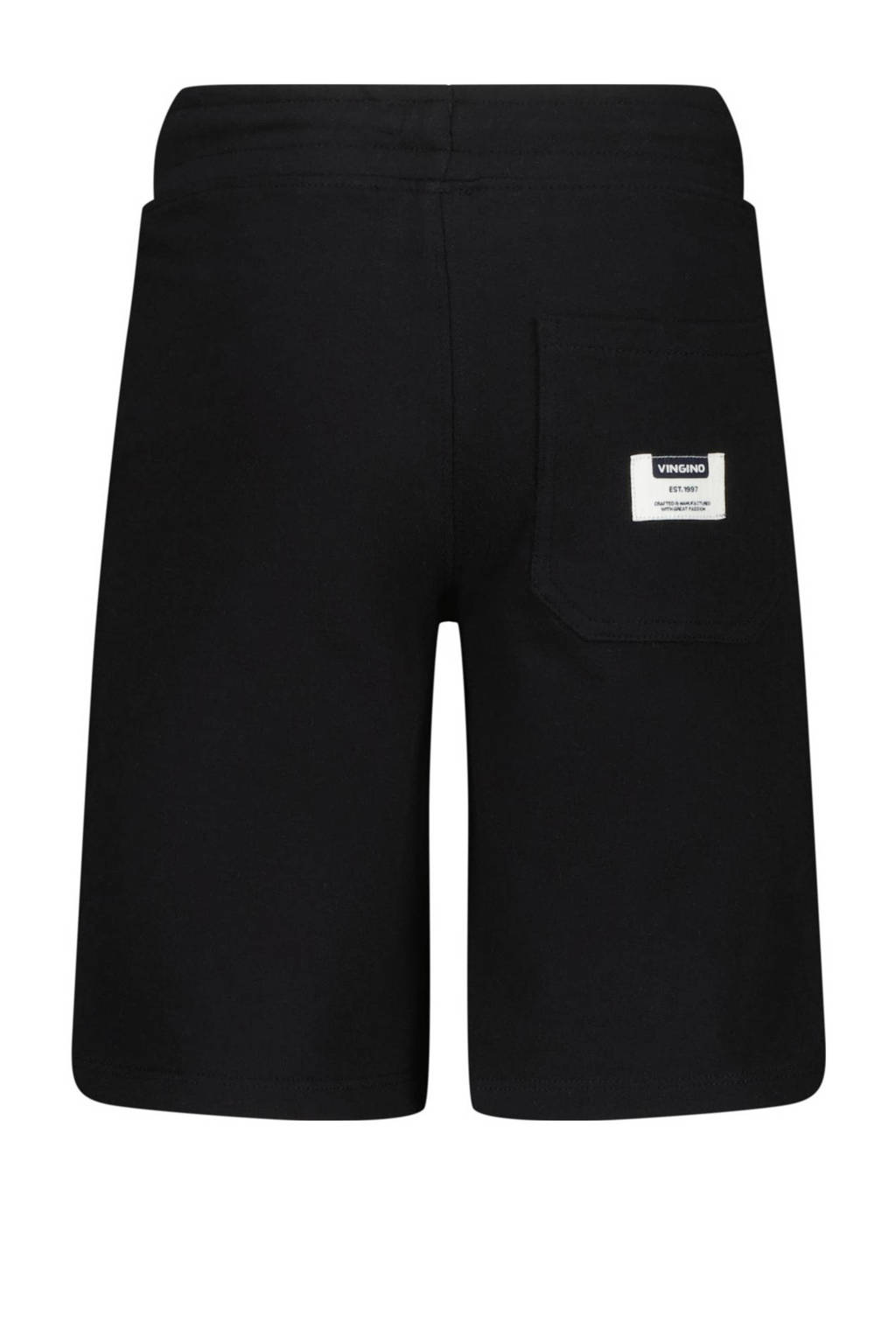 Vingino sweatshort Ramto met logo zwart