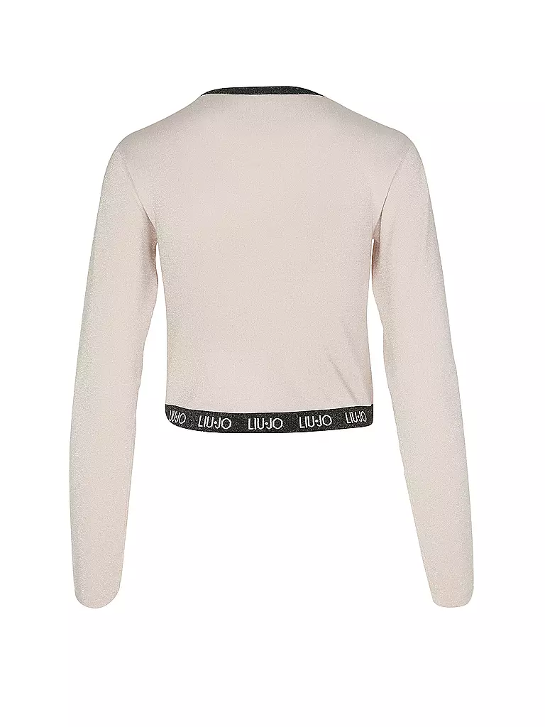 LIU JO Pullover Cropped Fit  rosa