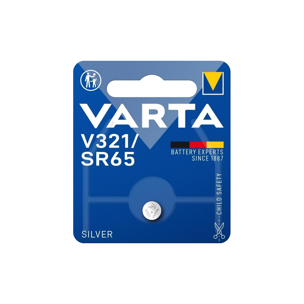 Varta V321/SR65 Silver Coin 1 pakke
