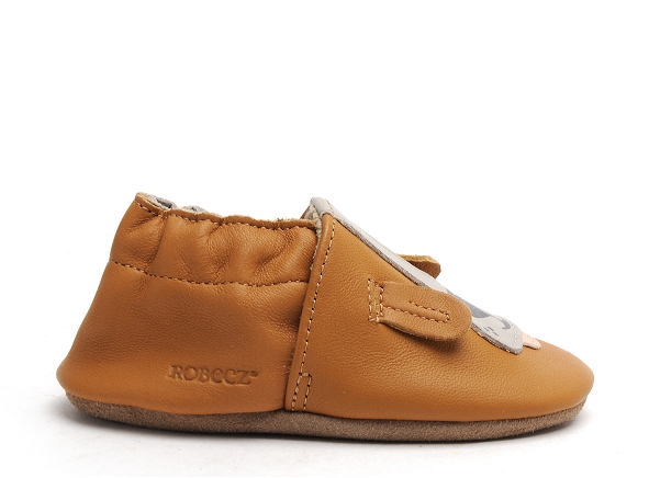 Robeez chaussons bebe sweety dog marron