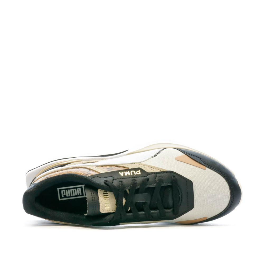 Puma Baskets Blanches/Noires Femme Puma Kosmo Rider
