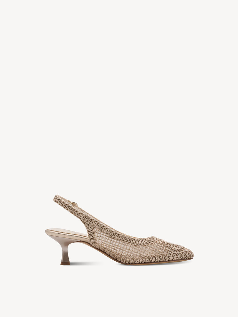 Slingpumps - metallic