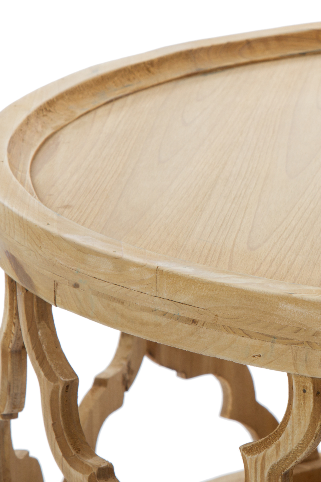 Couchtisch AMAZONIA - Tannenholz - ø 80
