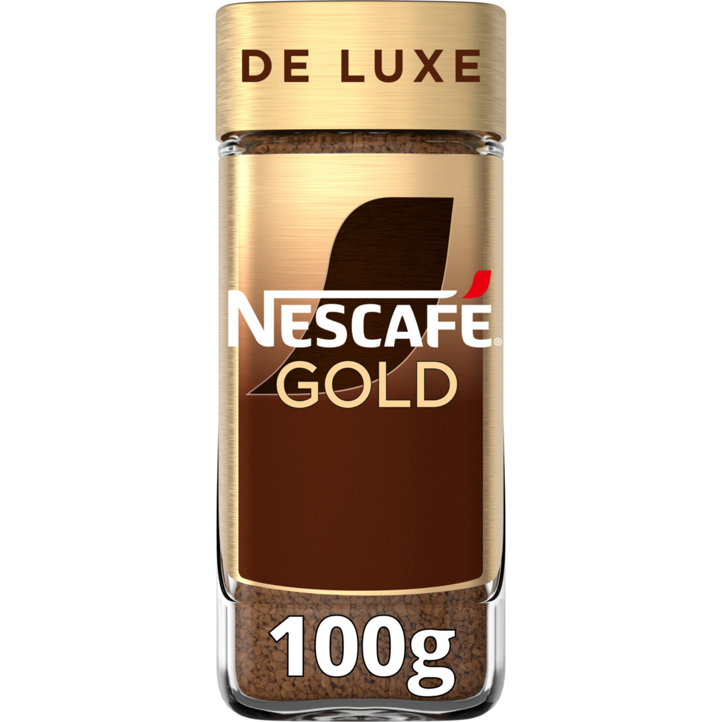 Nescafé Gold De Luxe löslicher Kaffee Glas