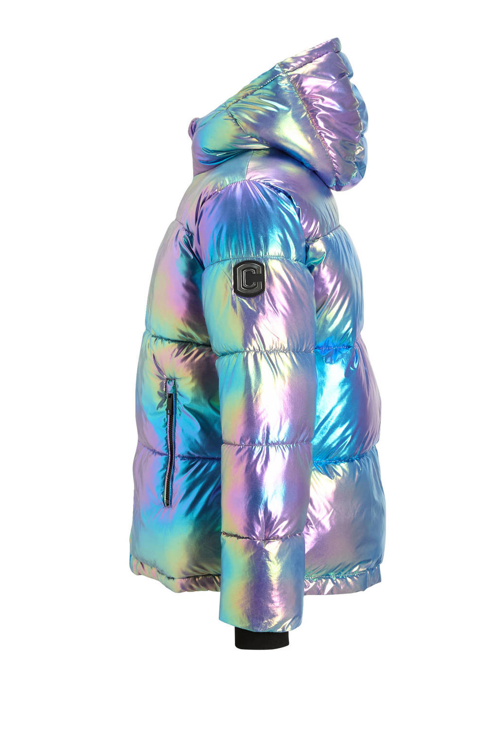 Coolcat Puffer Winterjas Jessica Metallic Oil