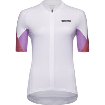 Gore Wear Spirit Triangles Jersey  Kurzarmtrikot White / Lab Red Damen