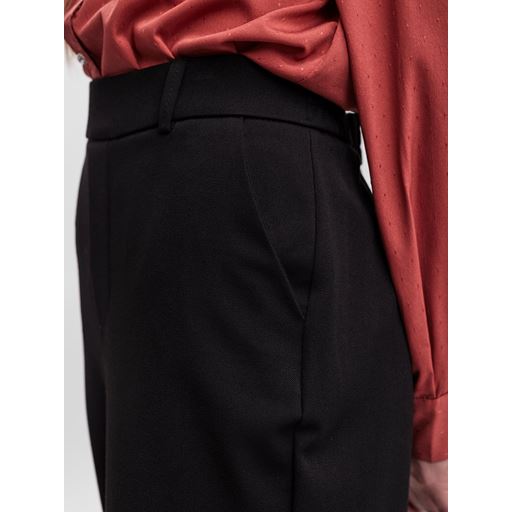 Vero Moda Maya Straight Bukser, Sort, L/L32