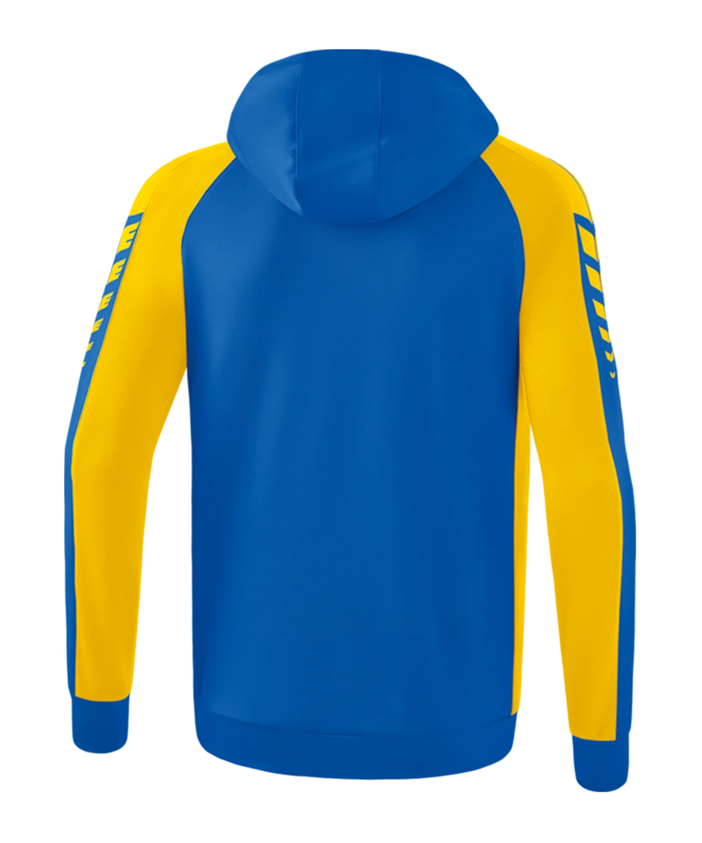 Erima Six Wings Kapuzenjacke Kids Blau Gelb