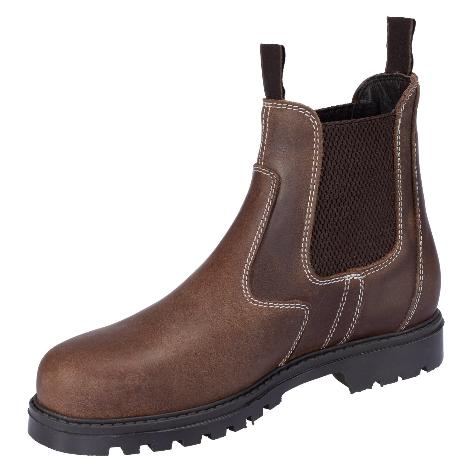 black forest Reit- und Stallschuh mit Stahlkappe  - chocolate