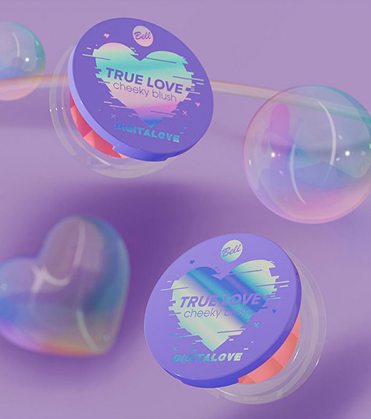 Bell - *DigitaLove* - Blush luminoso True Love - 01: Peach Bliss