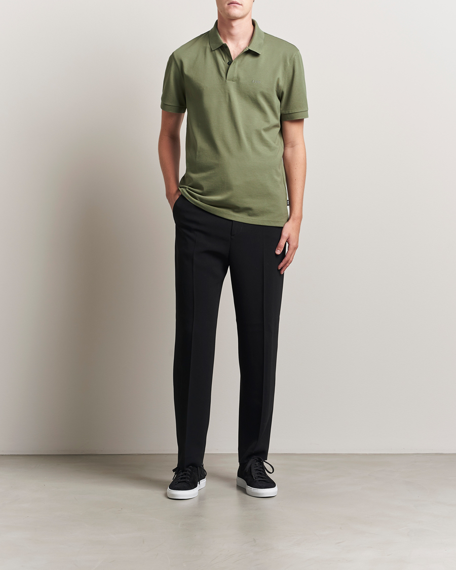 BOSS BLACK Pallas Polo Medium Green