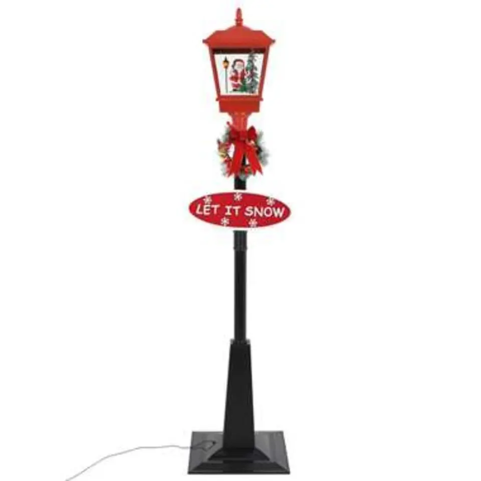 vidaXL - Kerstdecoratie - Red - 180 cm