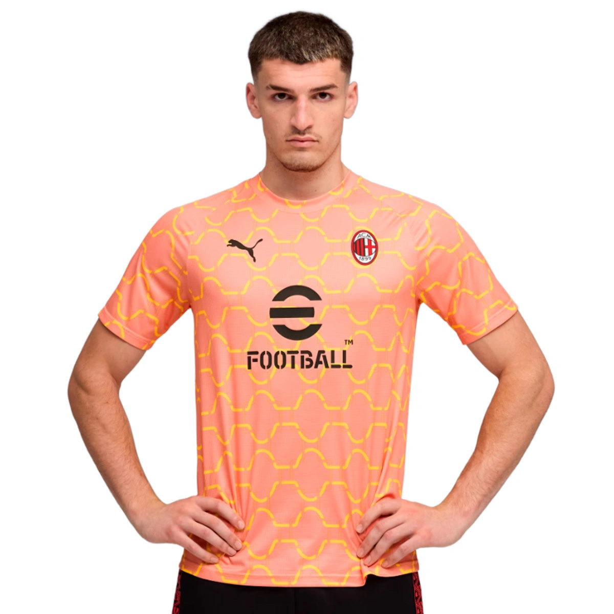 Camisola Puma AC Milan Pre-Match 2025-2026