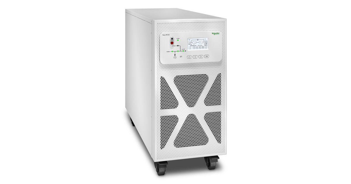 APCEasy UPS 3S 15 kVA 400 V 3:3 voor externe batterijen ups  (Wit, 15 kW, E3SUPS15KH)