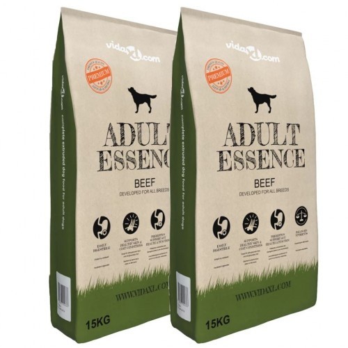 Ração seca Essence para cães adultos, sabor carne