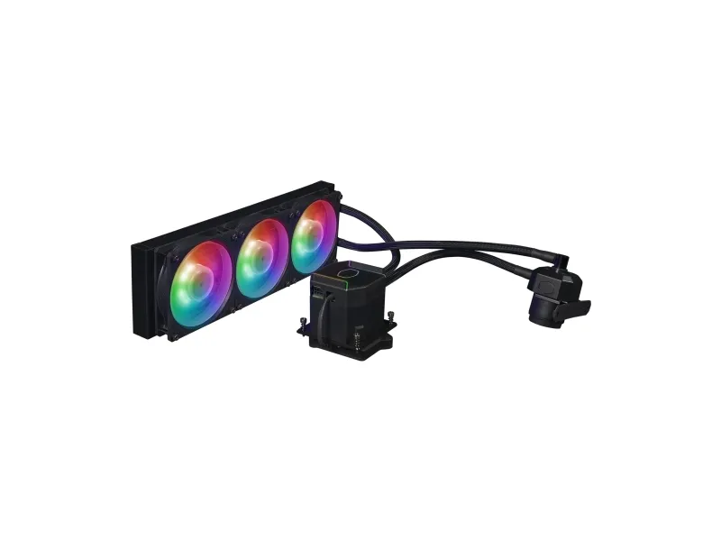 Cooler Master Masterliquid ML360 SUB-ZERO EVO, Liquid cooling kit, 12 cm, 75,2 kubikfod/min., Sort