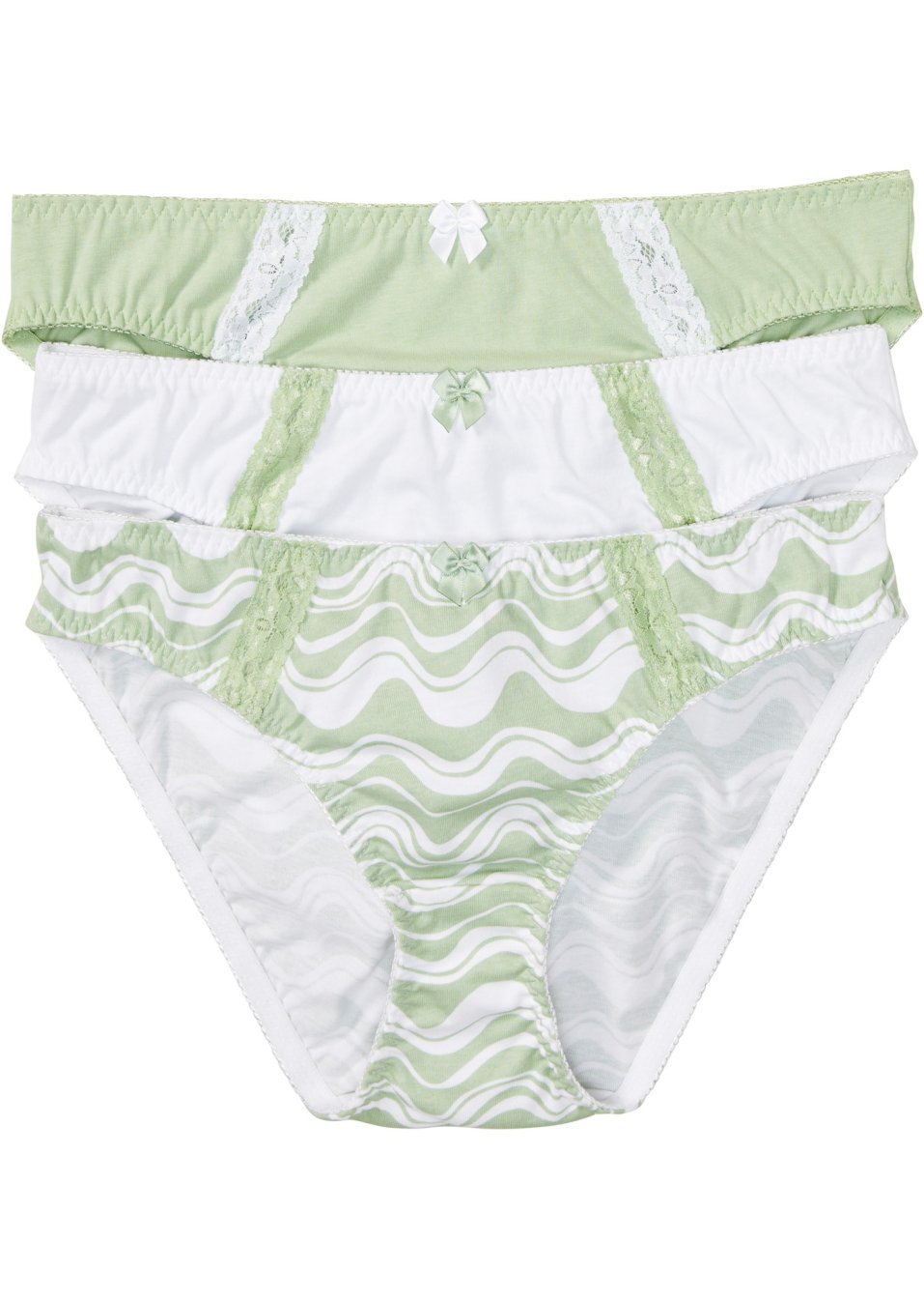 Lot de 3 slips en coton