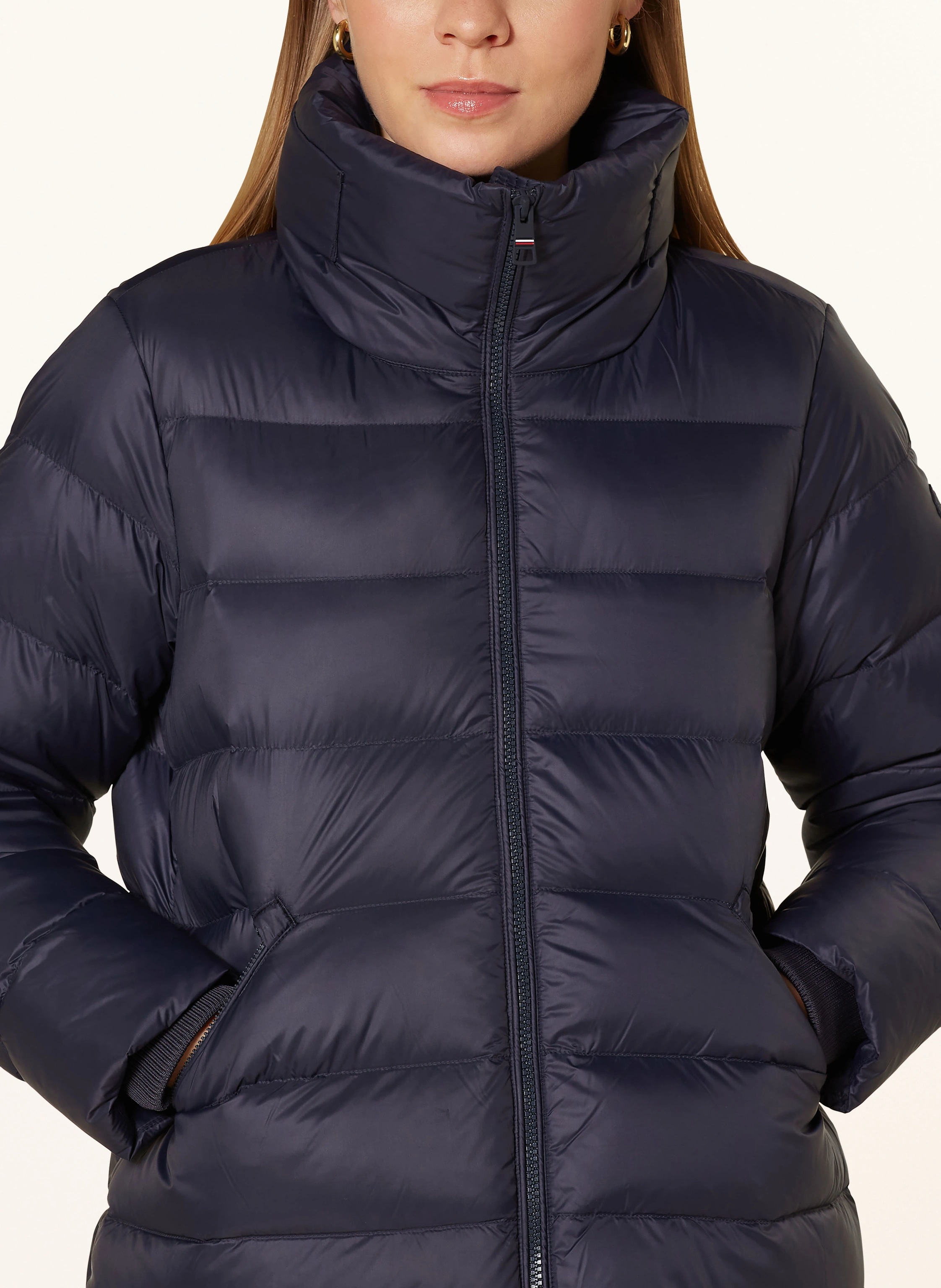 TOMMY HILFIGER Daunenjacke mit abnehmbarer Kapuze