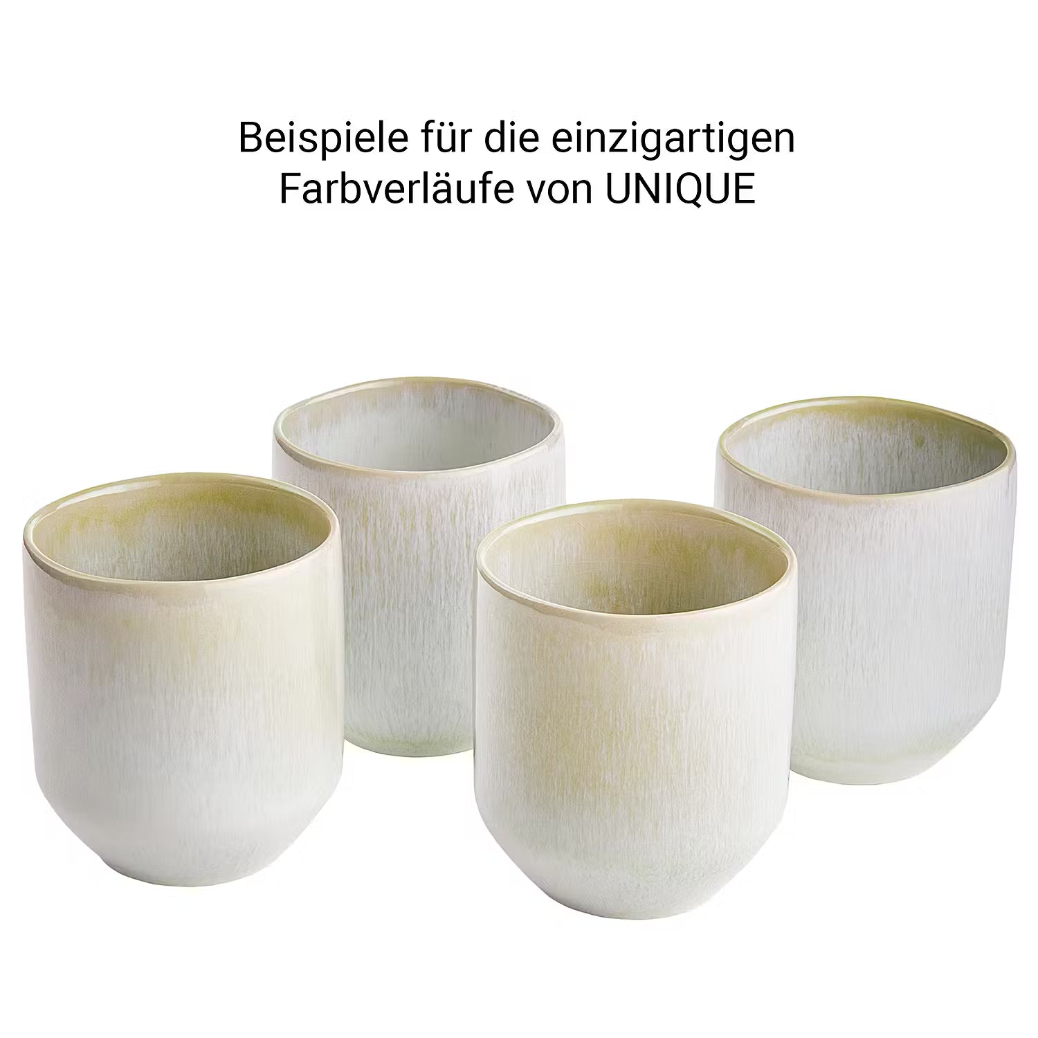 UNIQUE Tasse 6er-Set
