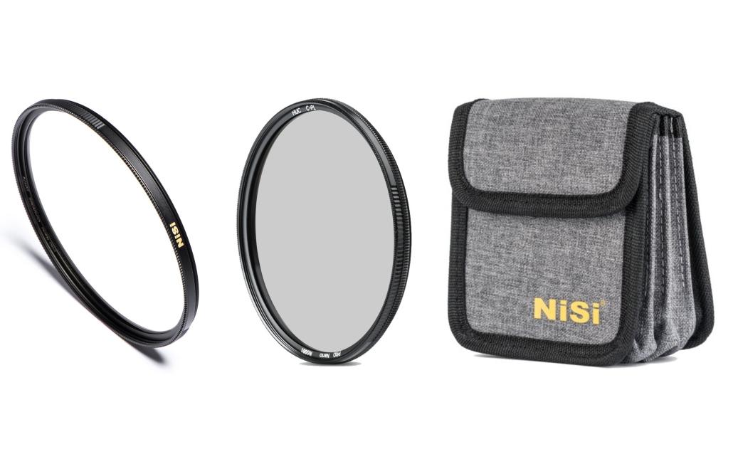 Set Circular Starter Filter Kit 67 mm<br>Filterset und Transport-Schutztasche mit Platz für bis zu vier Filter