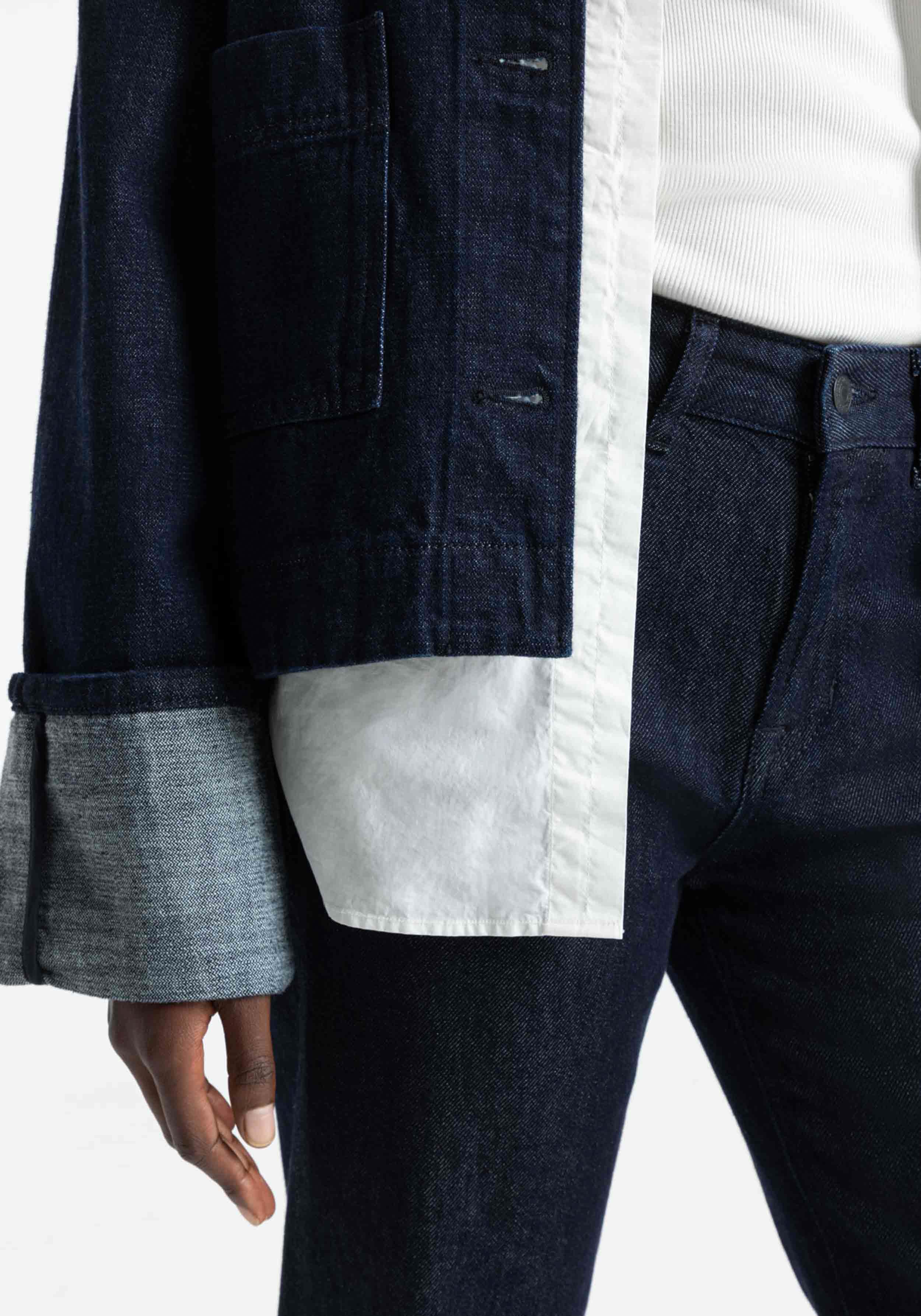 Kings Of Indigo Jeans Inoe Cotton Flex Blue Rinse