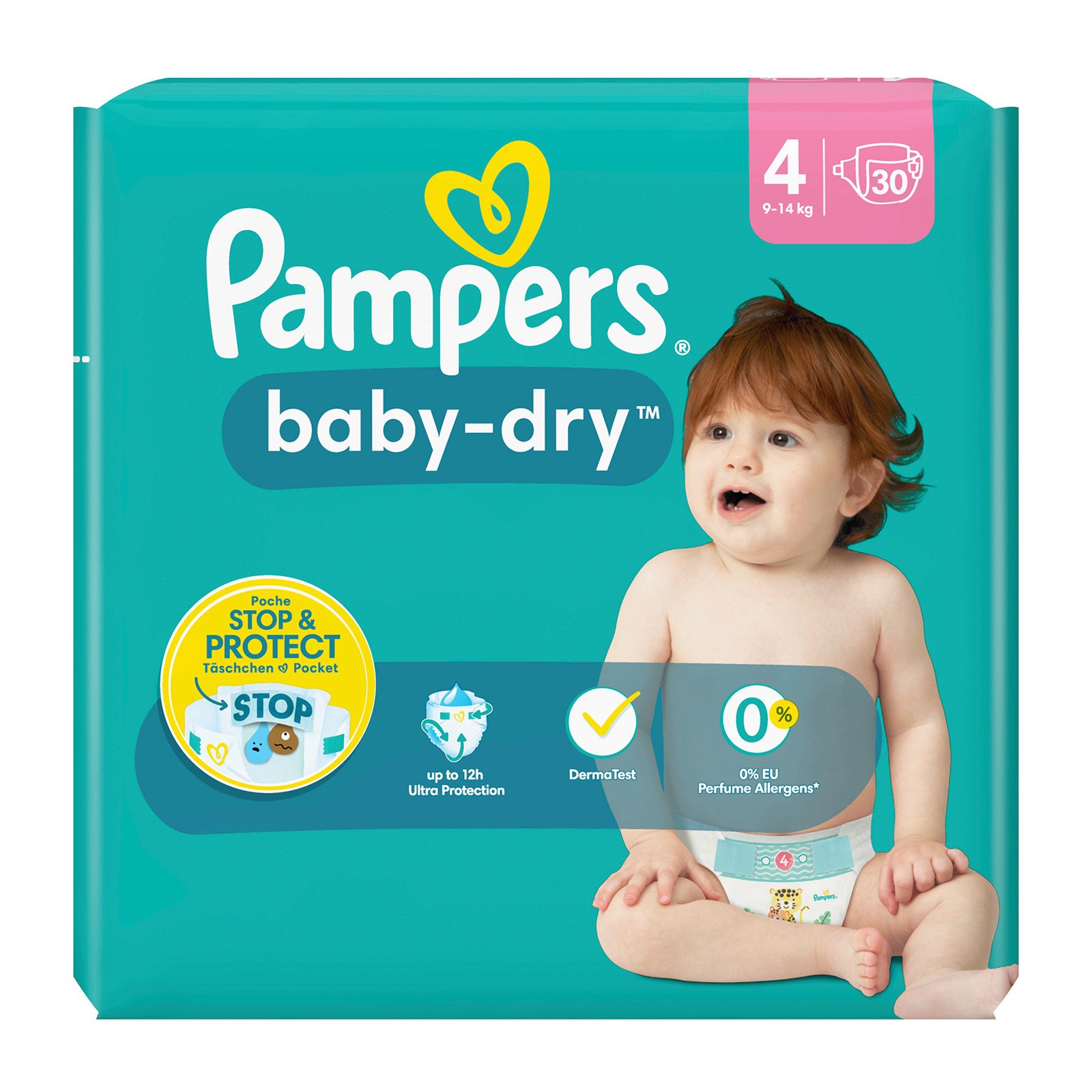 Pampers Baby Dry Gr. 4 Windeln