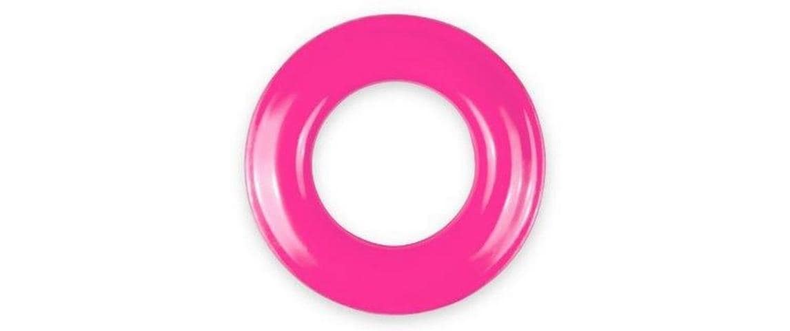 Ösen mit Scheiben, 8 mm Pink, SilberNähfreie Ösen