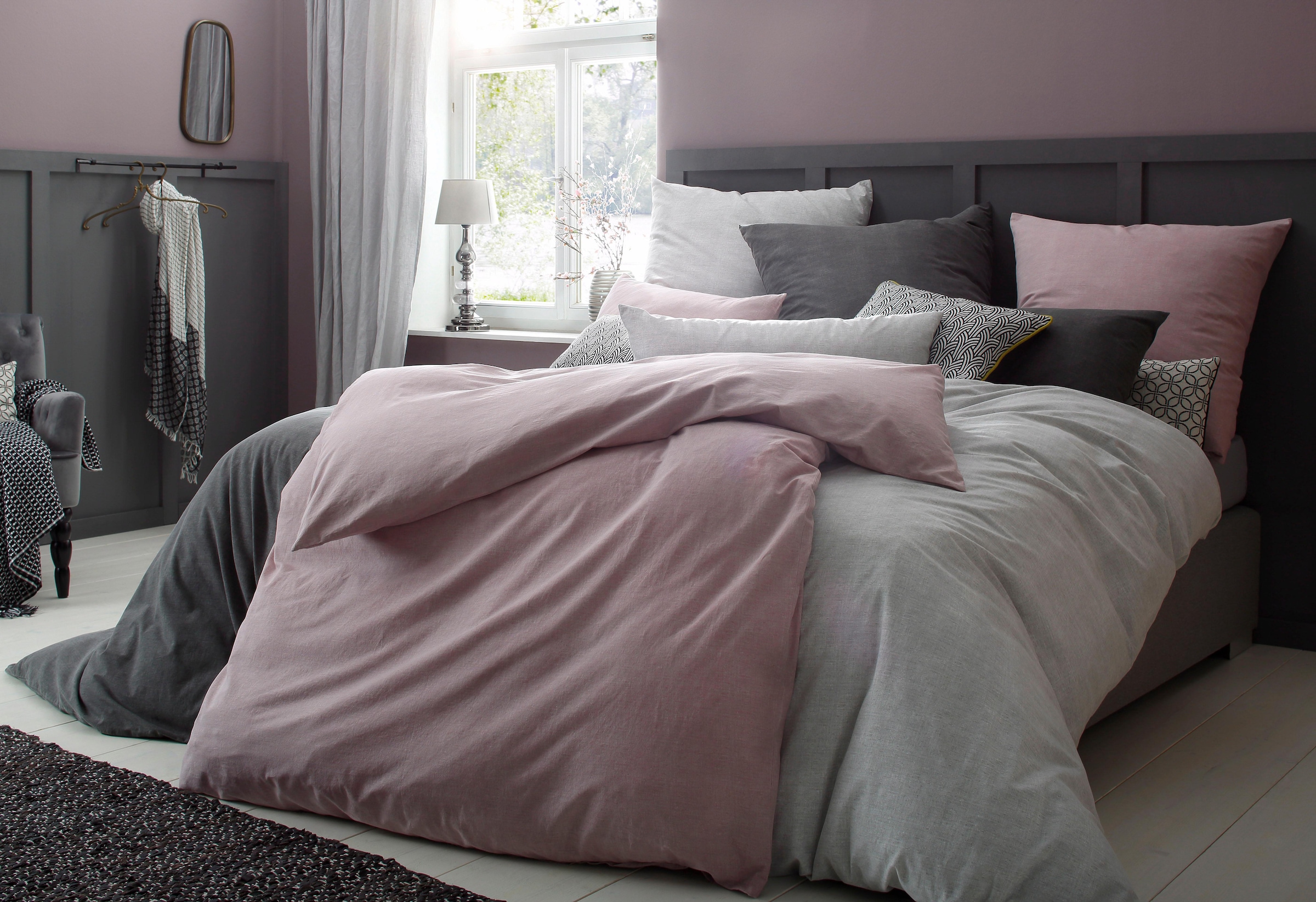 Home affaire Kissenbezüge »Melli Kissenbezug, OEKO-TEX® und Made in Green zertifiziert«