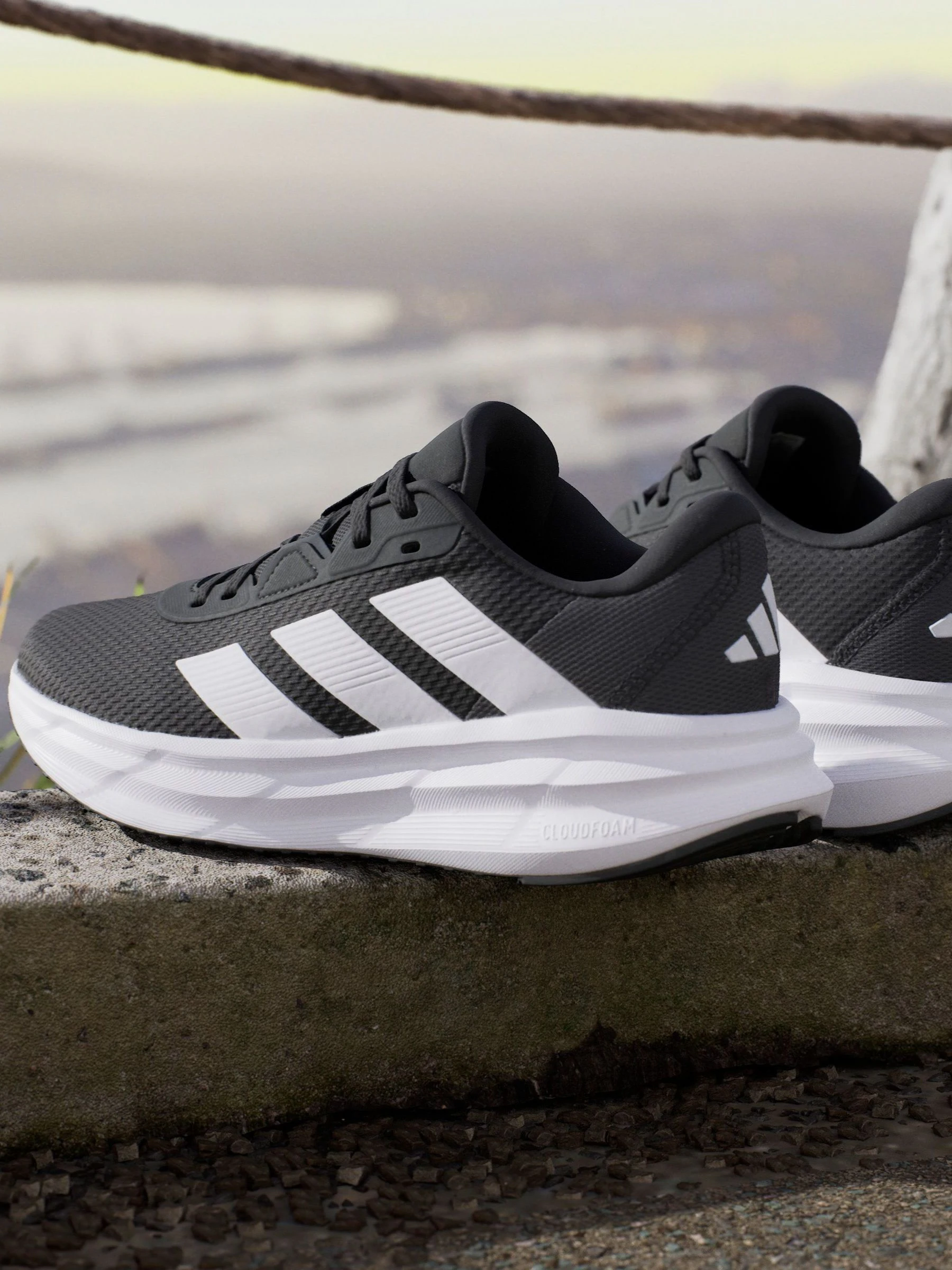 Zwart/wit - adidas Galaxy 7 sneakers
