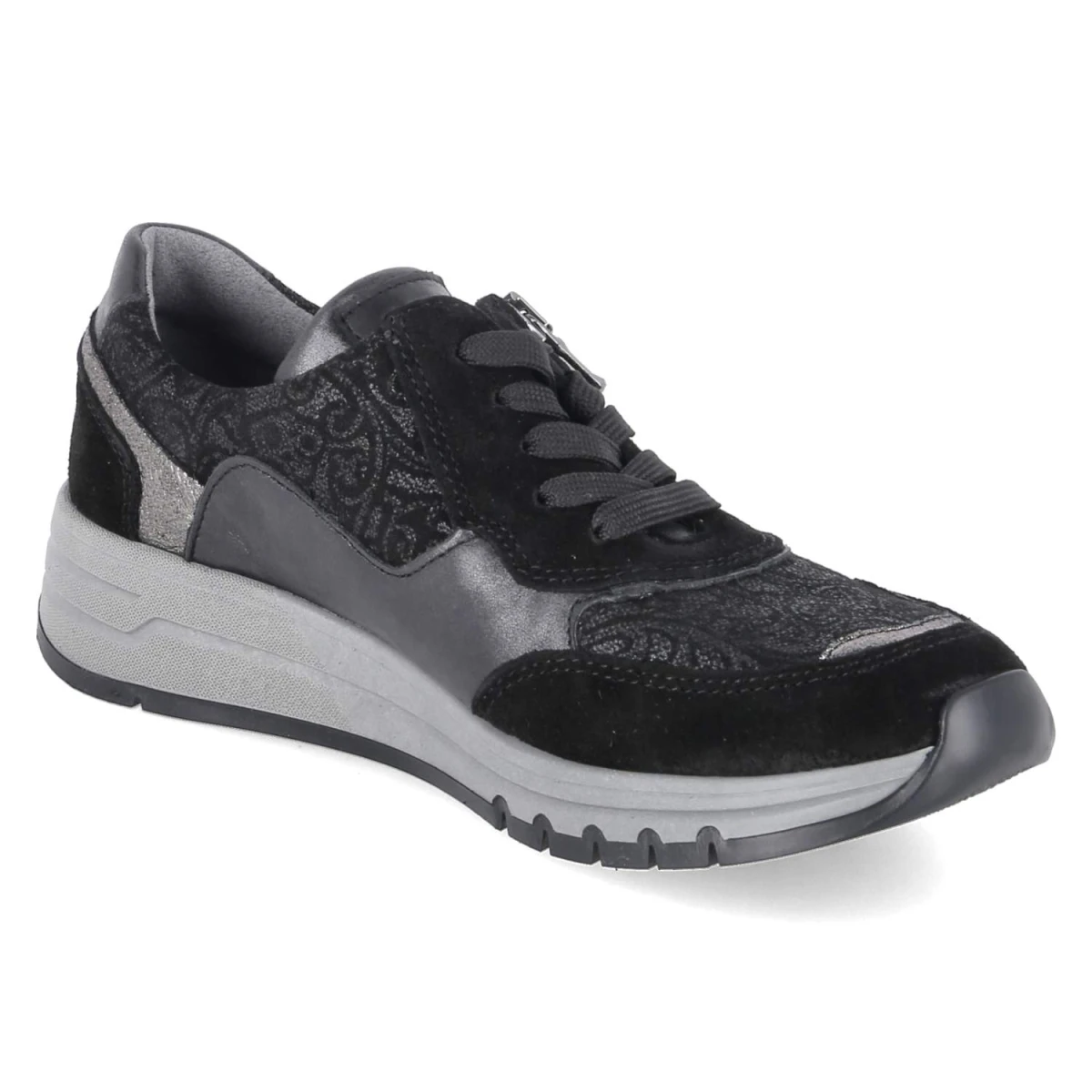 WaldläuferLow Sneaker APRIL - SCHWARZ C.D.F.