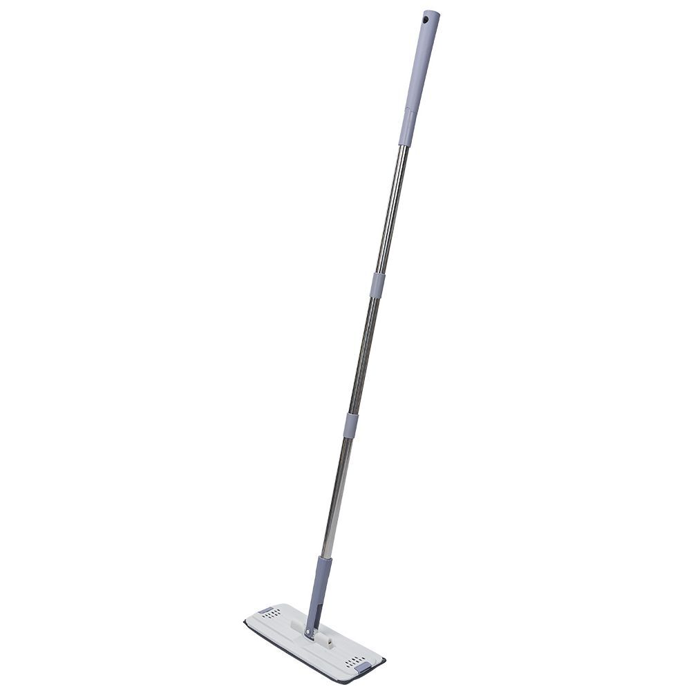 Seau essoreur avec balai plat pliable 8 L