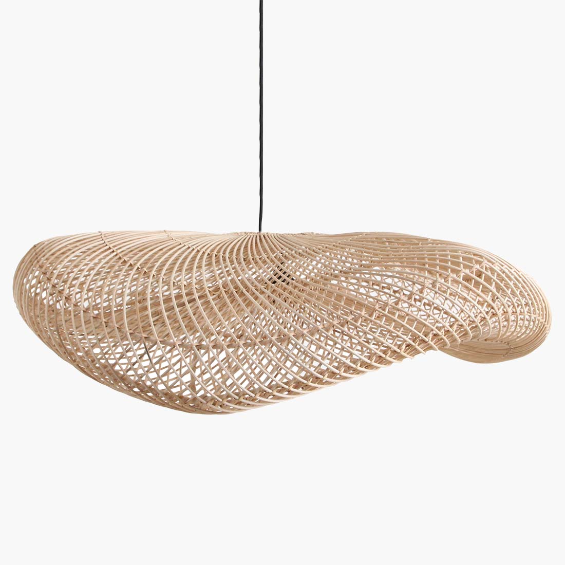 Raw Materials Wave Lamp Naturel Extra Large