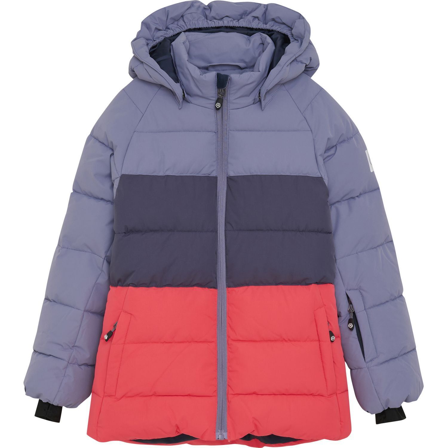 Color KidsSki Jacket Quilt & Colorblock