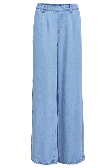 Object blauwe dames broek