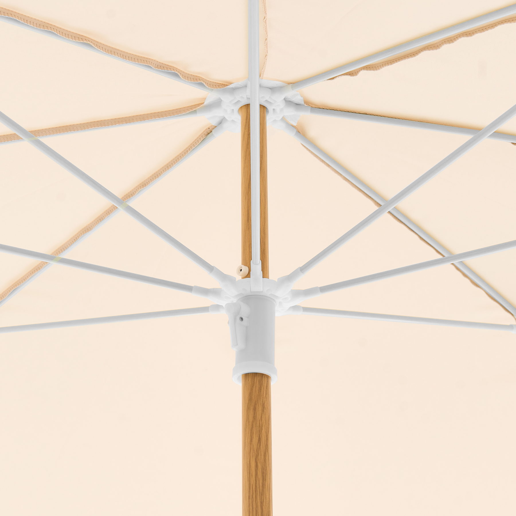 Beliani - SESTRIERE - Tuinparasol - Beige - 232 cm - Polyester